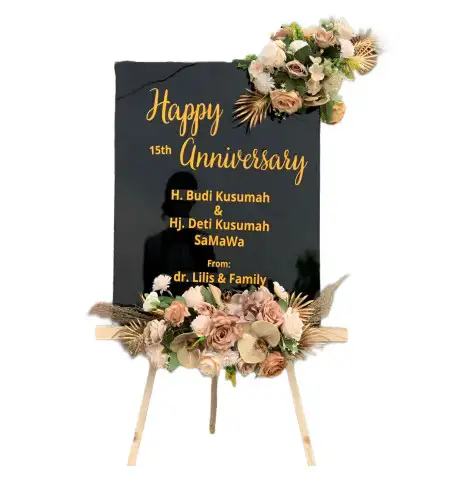 Papan Bunga Akrilik Mariso